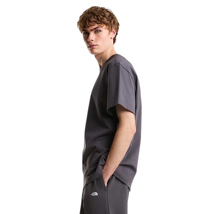 The North Face Essential Center Logo Relaxed Tee - Anthracite Grey