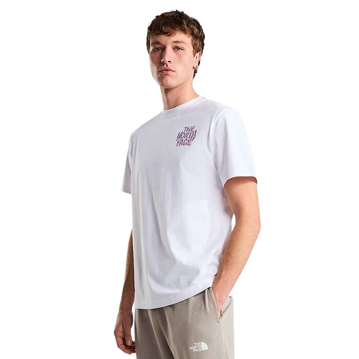 The North Face M' Drip Logo RX S/S Tee - White