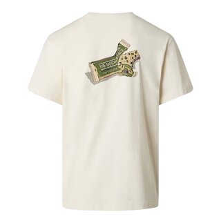 The North Face M' TNF Snack RX S/S Tee - White Dune