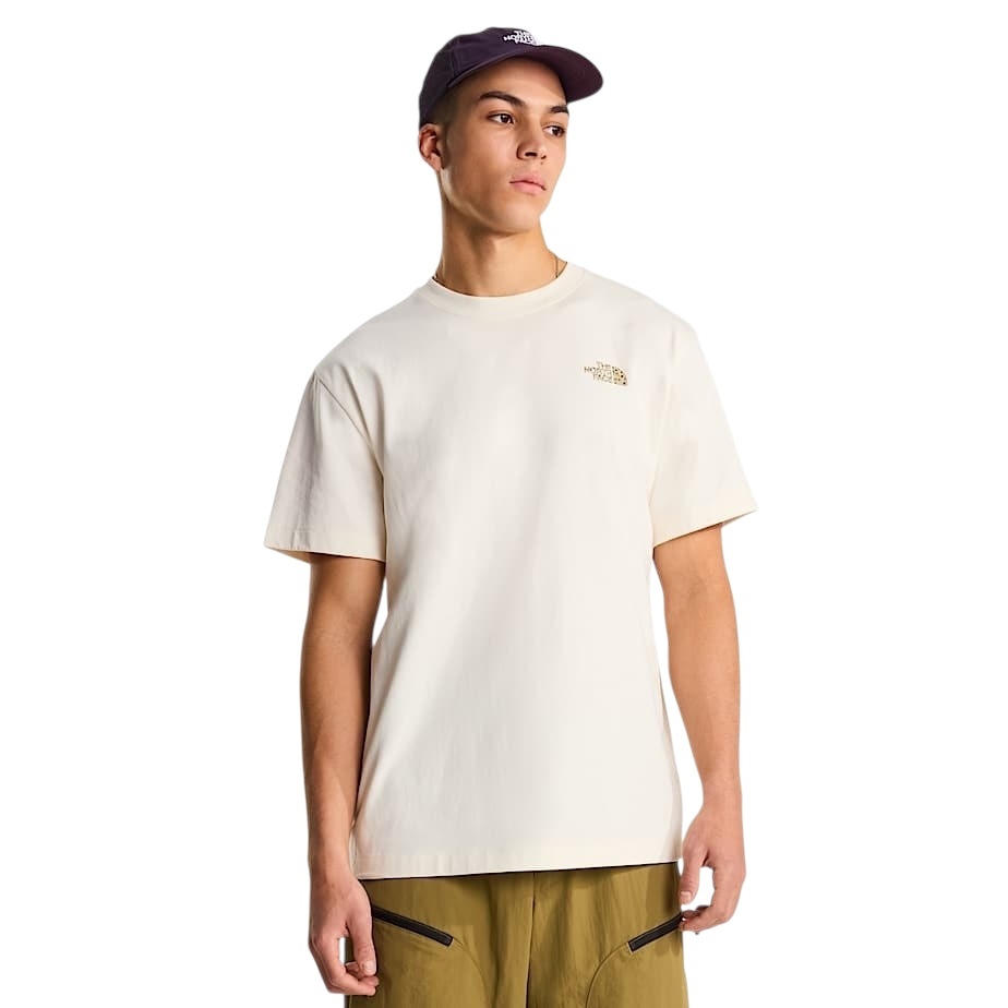 The North Face M' TNF Snack RX S/S Tee - White Dune
