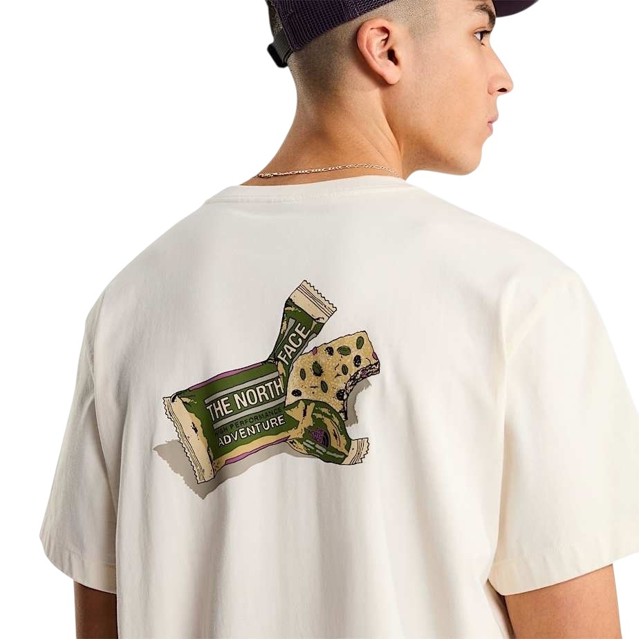 The North Face M' TNF Snack RX S/S Tee - White Dune