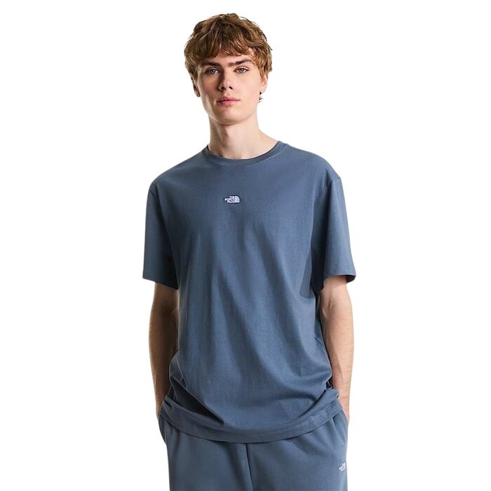 The North Face Essential Center Logo Relaxed Tee - Granite Grey