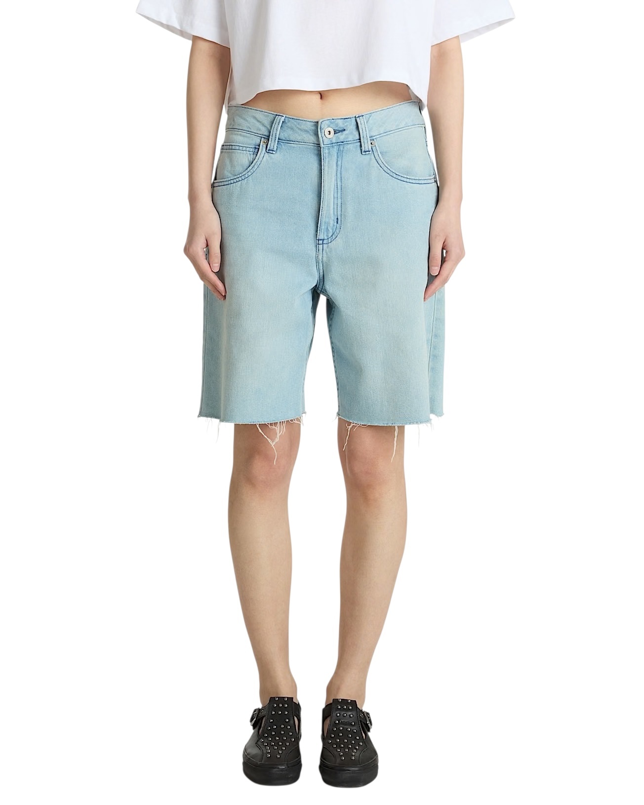 Vans Sirelle Cut-Off Jorts - Light Stone Blue