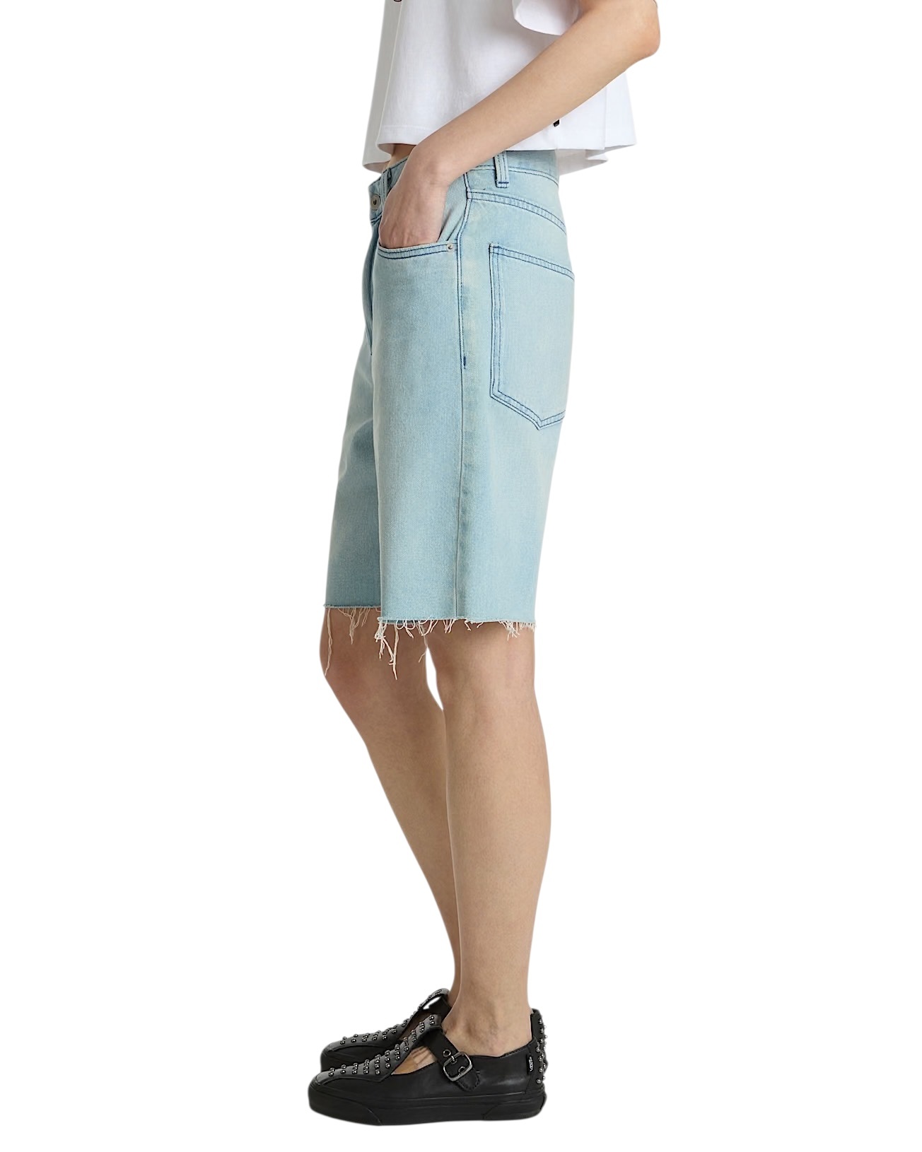 Vans Sirelle Cut-Off Jorts - Light Stone Blue