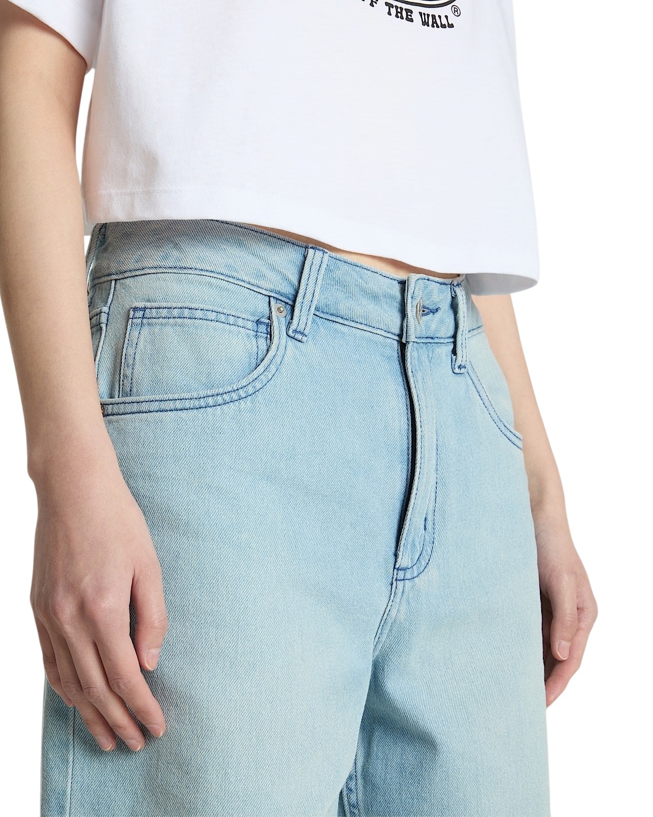 Vans Sirelle Cut-Off Jorts - Light Stone Blue
