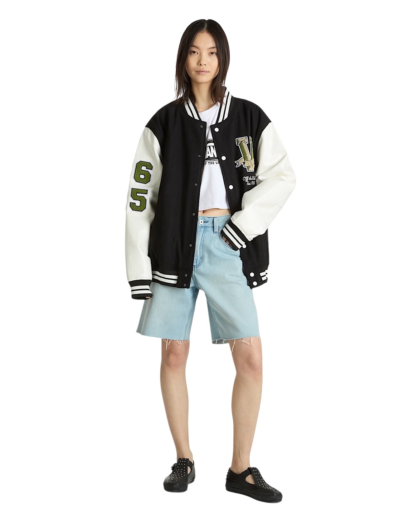 Vans Sirelle Cut-Off Jorts - Light Stone Blue