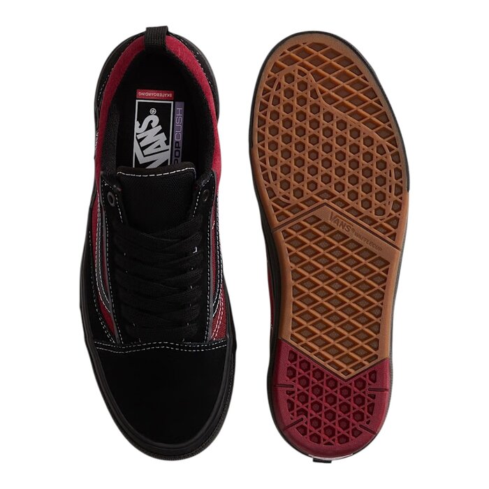 Vans Skate Old Skool Wafflecup - Black/Red