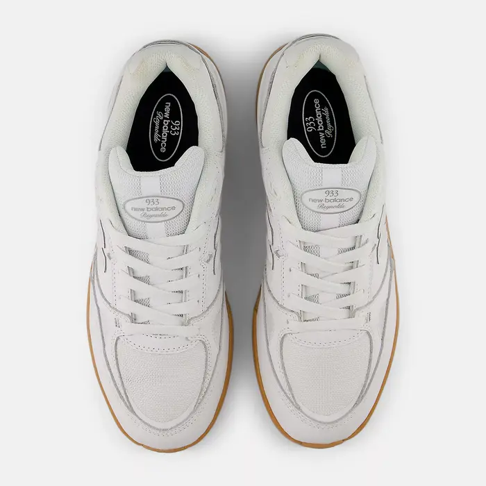 New Balance Numeric Numeric Andrew Reynolds 933 - White/Black/Gum (WWB)