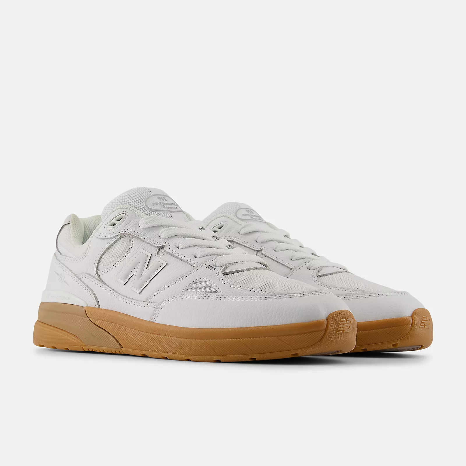 New Balance Numeric Numeric Andrew Reynolds 933 - White/Black/Gum (WWB)