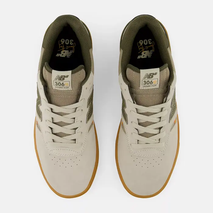 New Balance Numeric Numeric 306 Jamie Foy - Timberwolf/Dark Moss