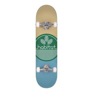 Habitat Skateboarding Leaf Dot 7.75 - Green