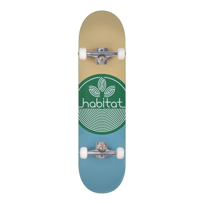 Habitat Skateboarding Leaf Dot 7.75 - Green
