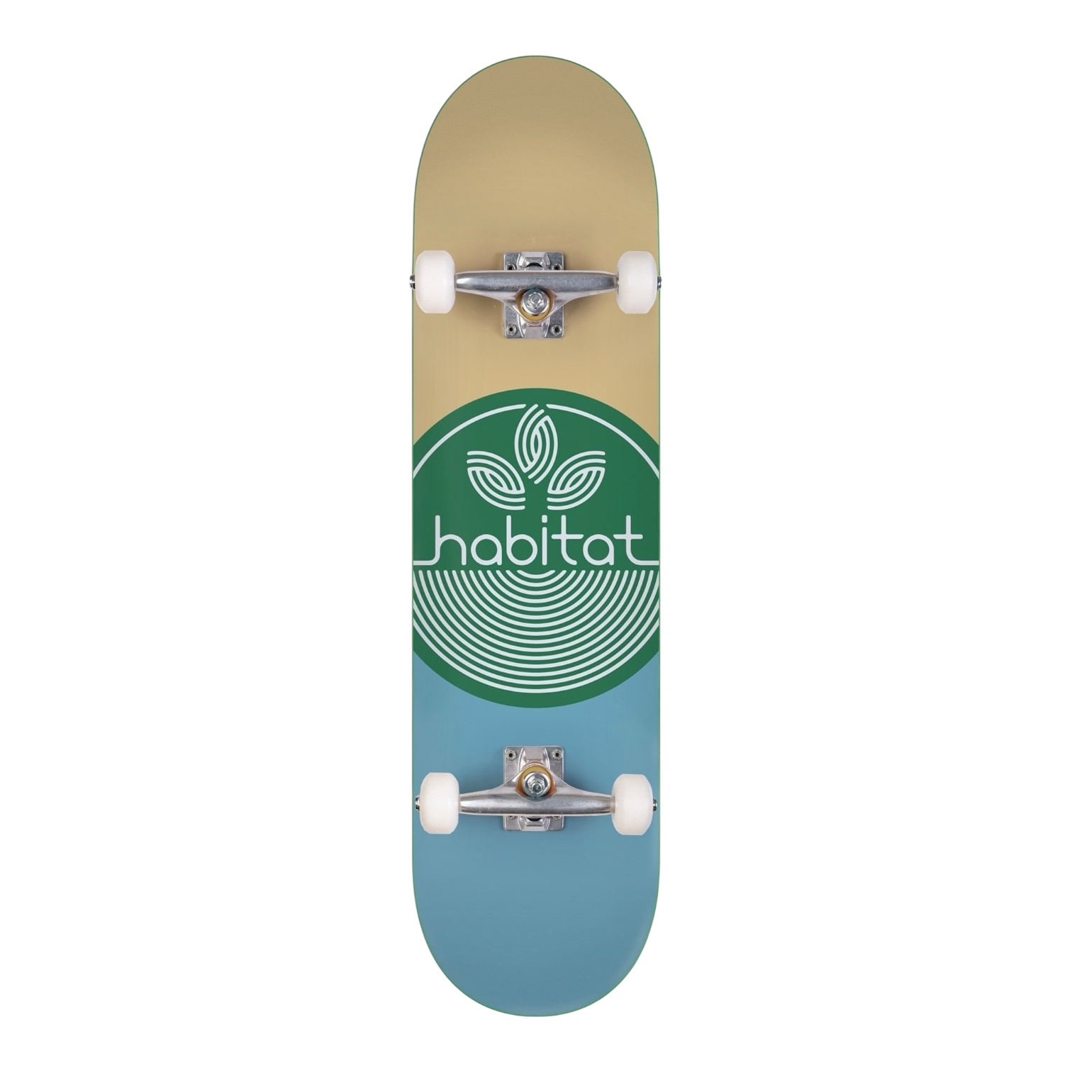 Habitat Skateboarding Leaf Dot 7.75 - Green