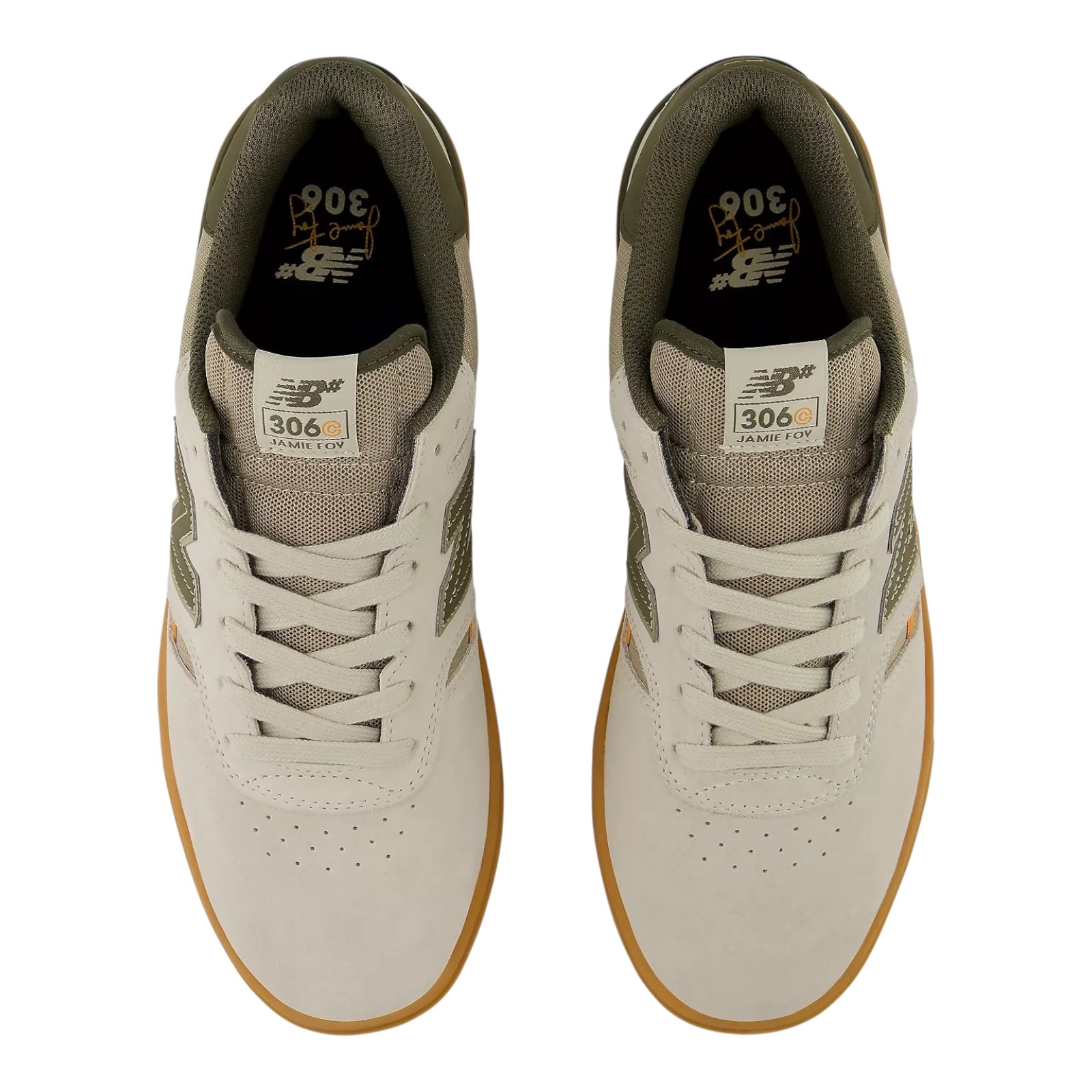 New Balance Numeric Numeric 306 Jamie Foy - Timberwolf/Dark Moss