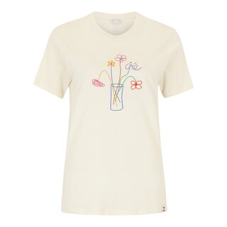 Irie Daily Stitch Flowers T-Shirt - Undyed