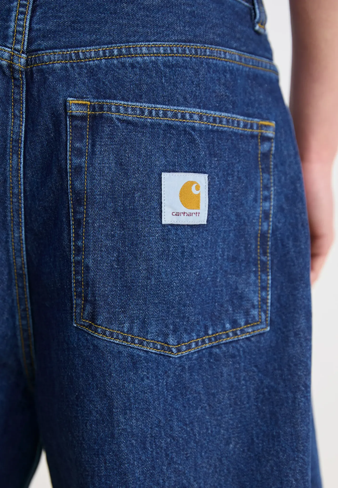Carhartt WIP Brandon Short - Blue (Stone Washed)