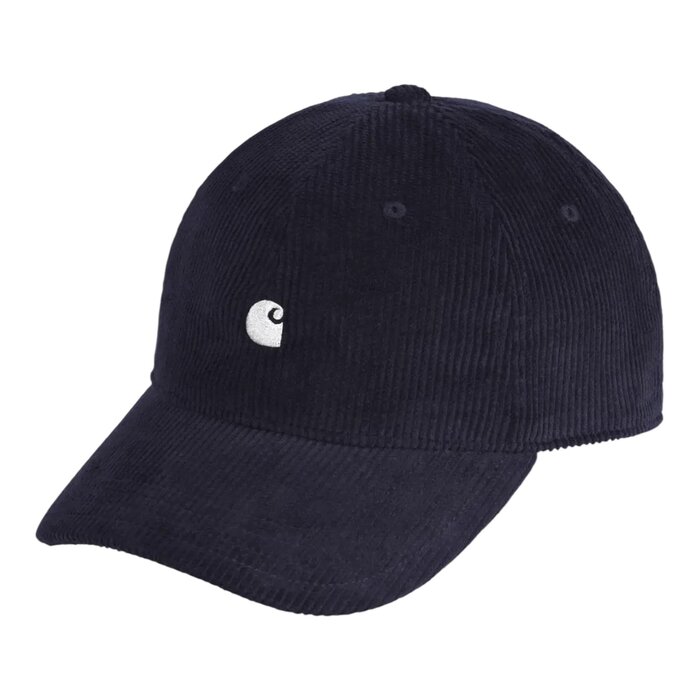 Carhartt WIP Harlem Cap - Dark Navy/White