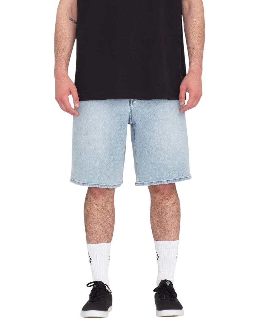 Volcom Billow Denim Short - Desert Dirt Indigo