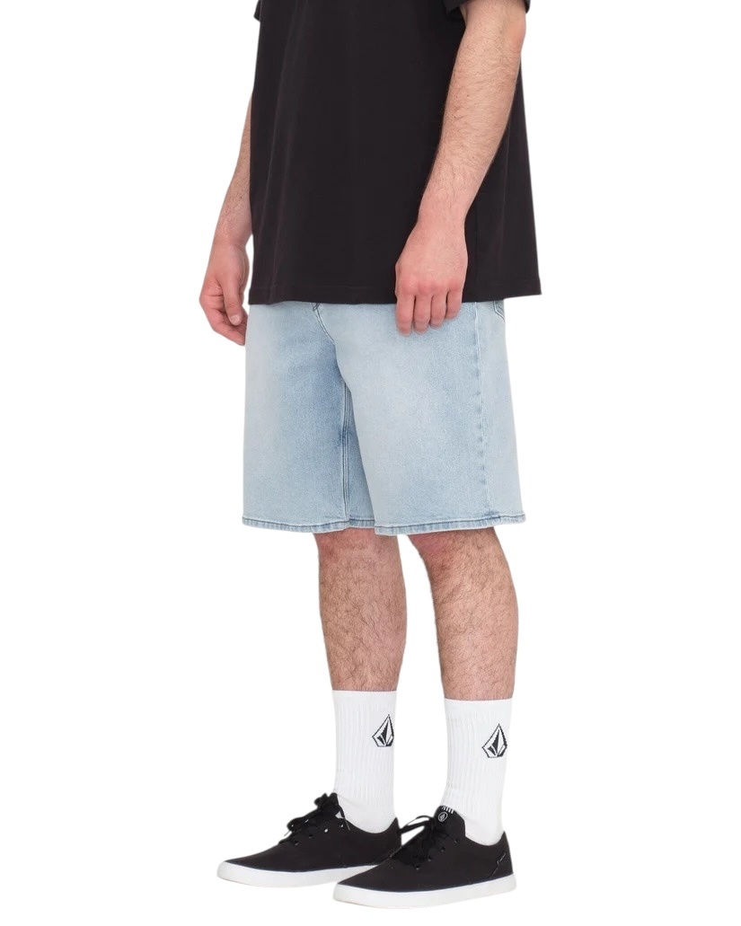 Volcom Billow Denim Short - Desert Dirt Indigo