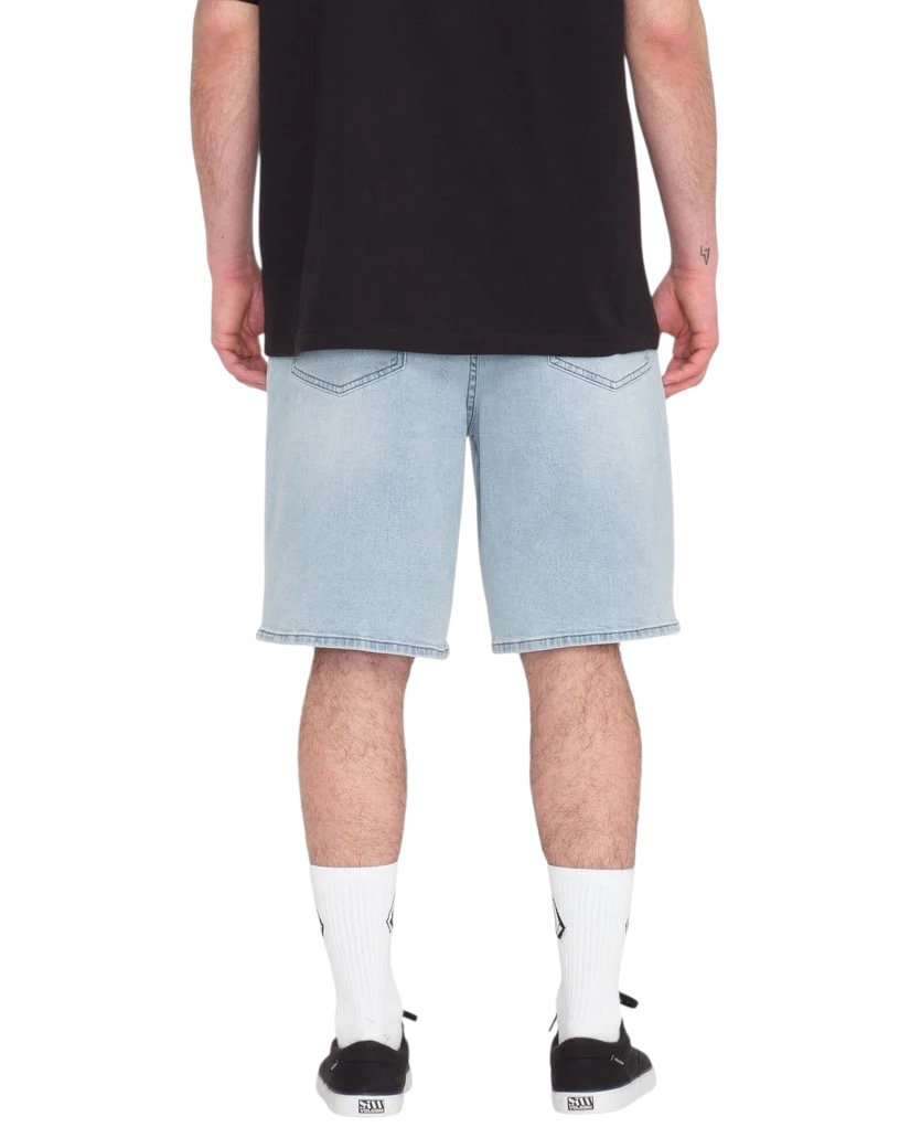 Volcom Billow Denim Short - Desert Dirt Indigo