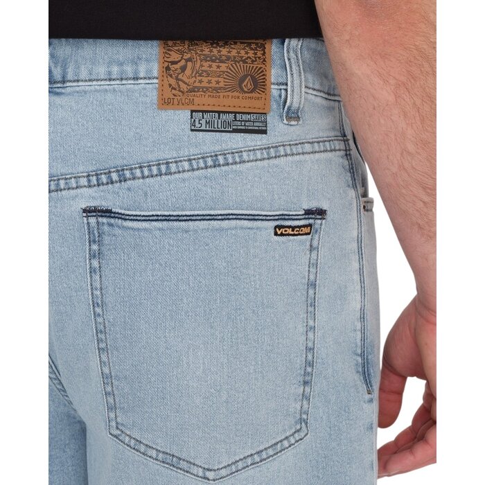 Volcom Billow Denim Short - Desert Dirt Indigo
