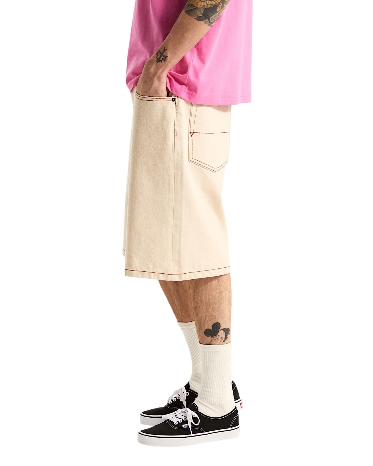 Vans Check 5 Baggy Short - Natural