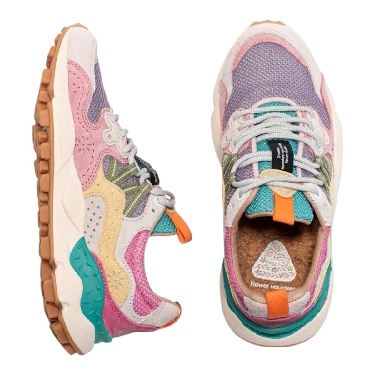 Flower Mountain Yamano 3 Woman - Pink/Lilac/Yellow