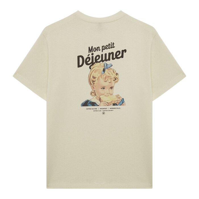 Kaotiko Mon Petit Déjeuner T-Shirt - Ivory