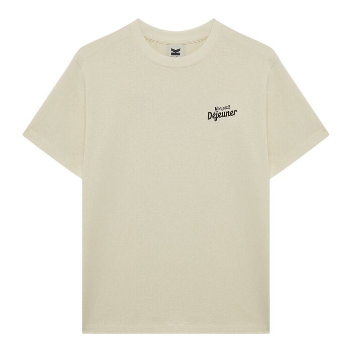 Kaotiko Mon Petit Déjeuner T-Shirt - Ivory