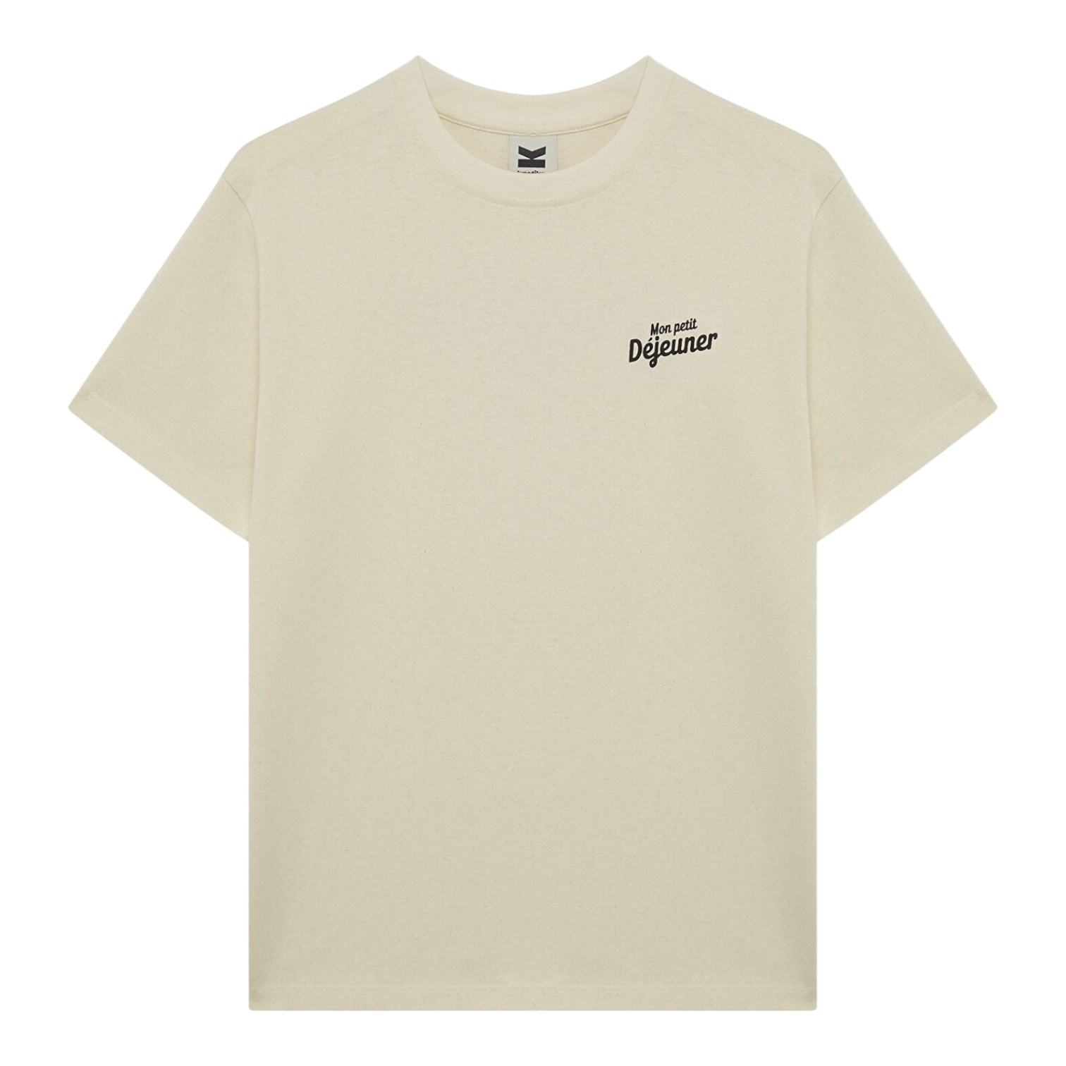 Kaotiko Mon Petit Déjeuner T-Shirt - Ivory