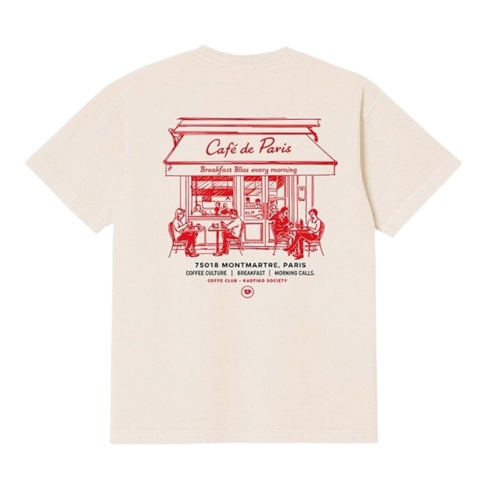 Kaotiko Morning Calls T-Shirt - Ivory