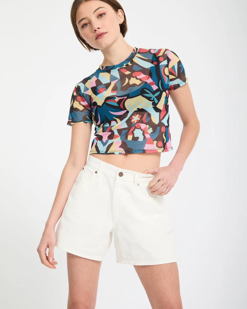 Volcom Stone Bf Short - White