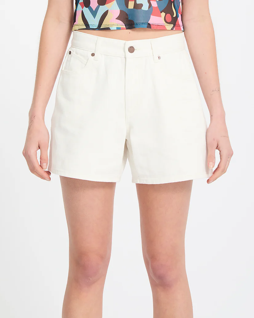 Volcom Stone Bf Short - White