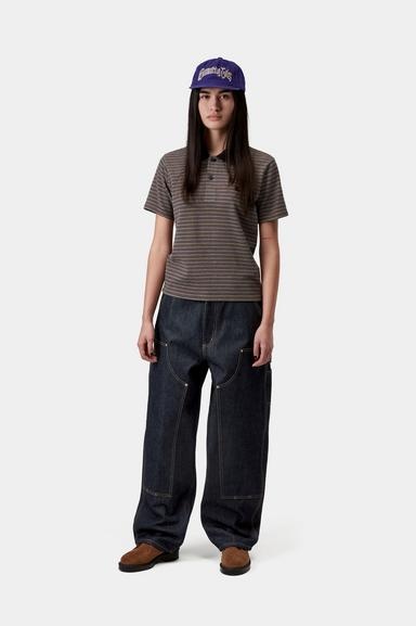 Carhartt WIP W' Brandon double Knee Pant - Blue Rinsed