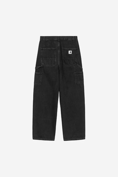 Carhartt WIP W' Brandon double Knee Pant - Black Stone Washed