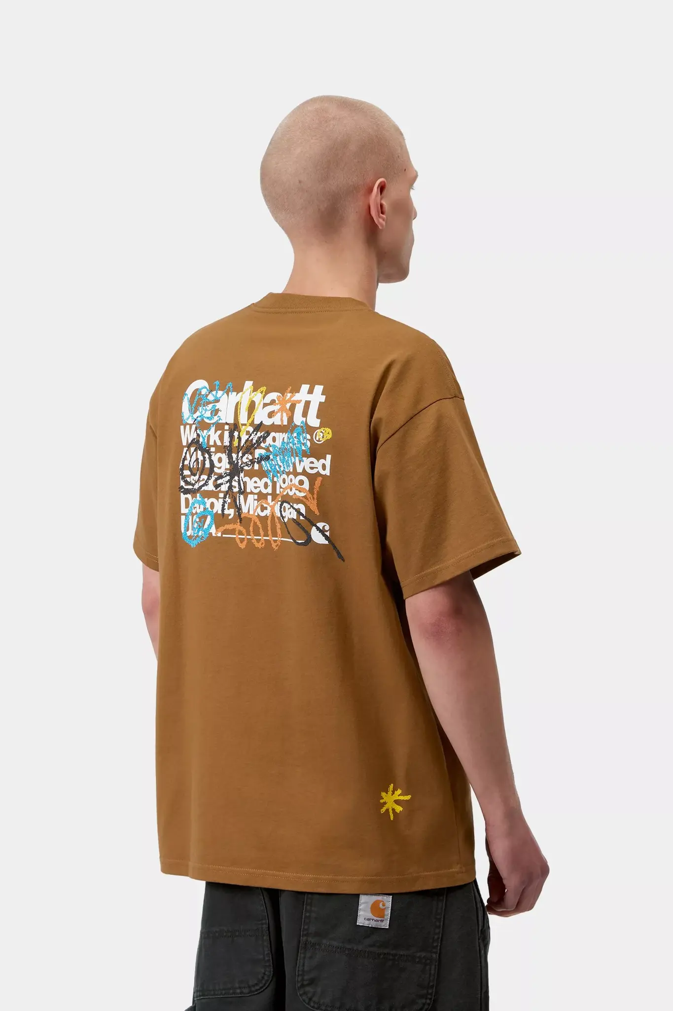 Carhartt WIP S/S Primary T-Shirt - Hamilton Brown