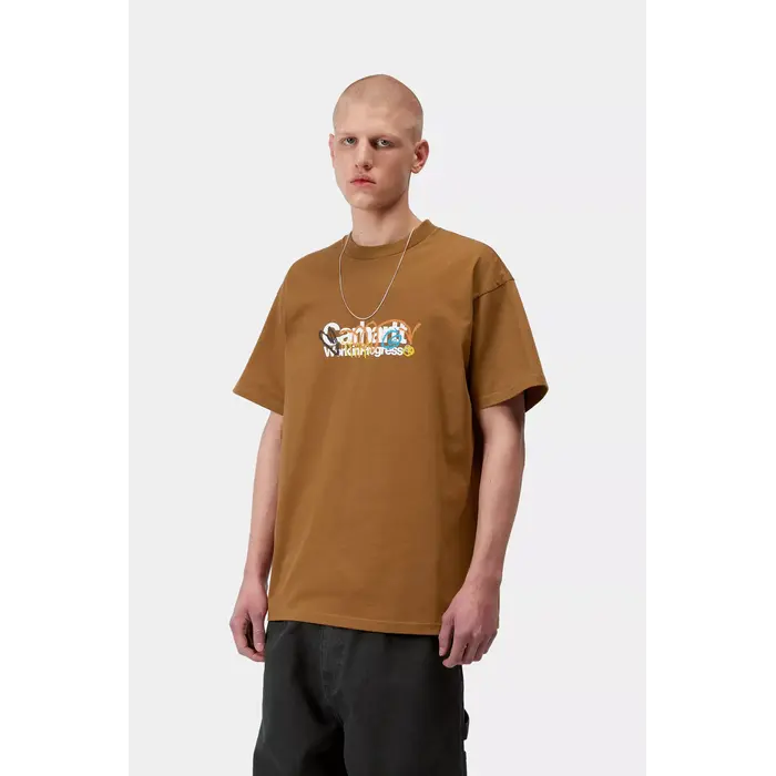 Carhartt WIP S/S Primary T-Shirt - Hamilton Brown