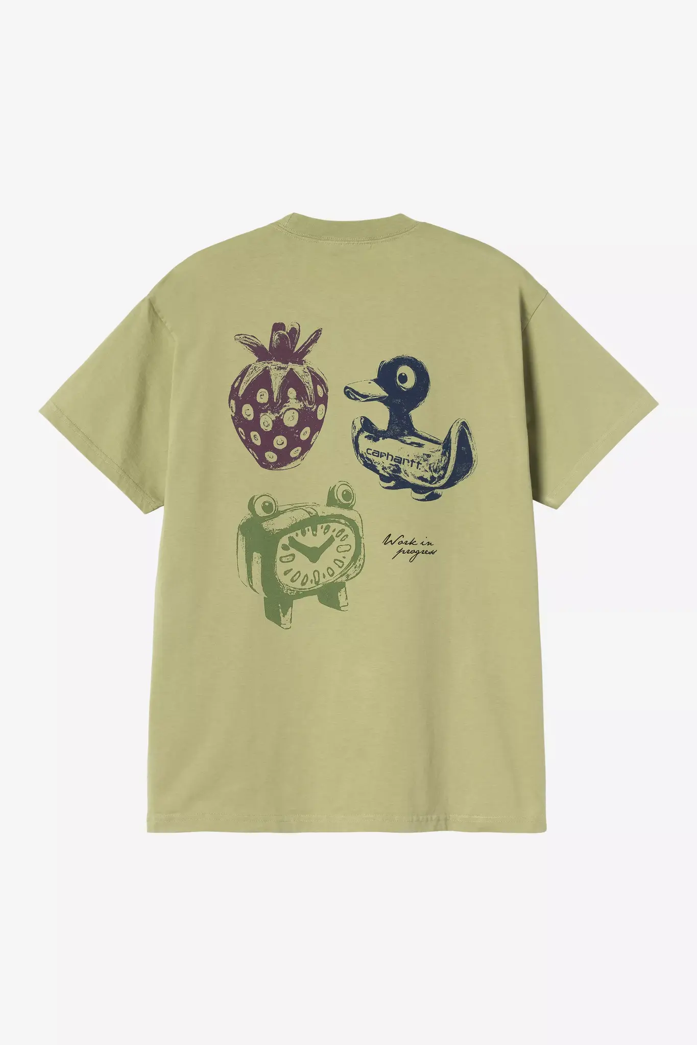 Carhartt WIP S/S Forma T-Shirt - Gentle Green Heavy Stone Wash