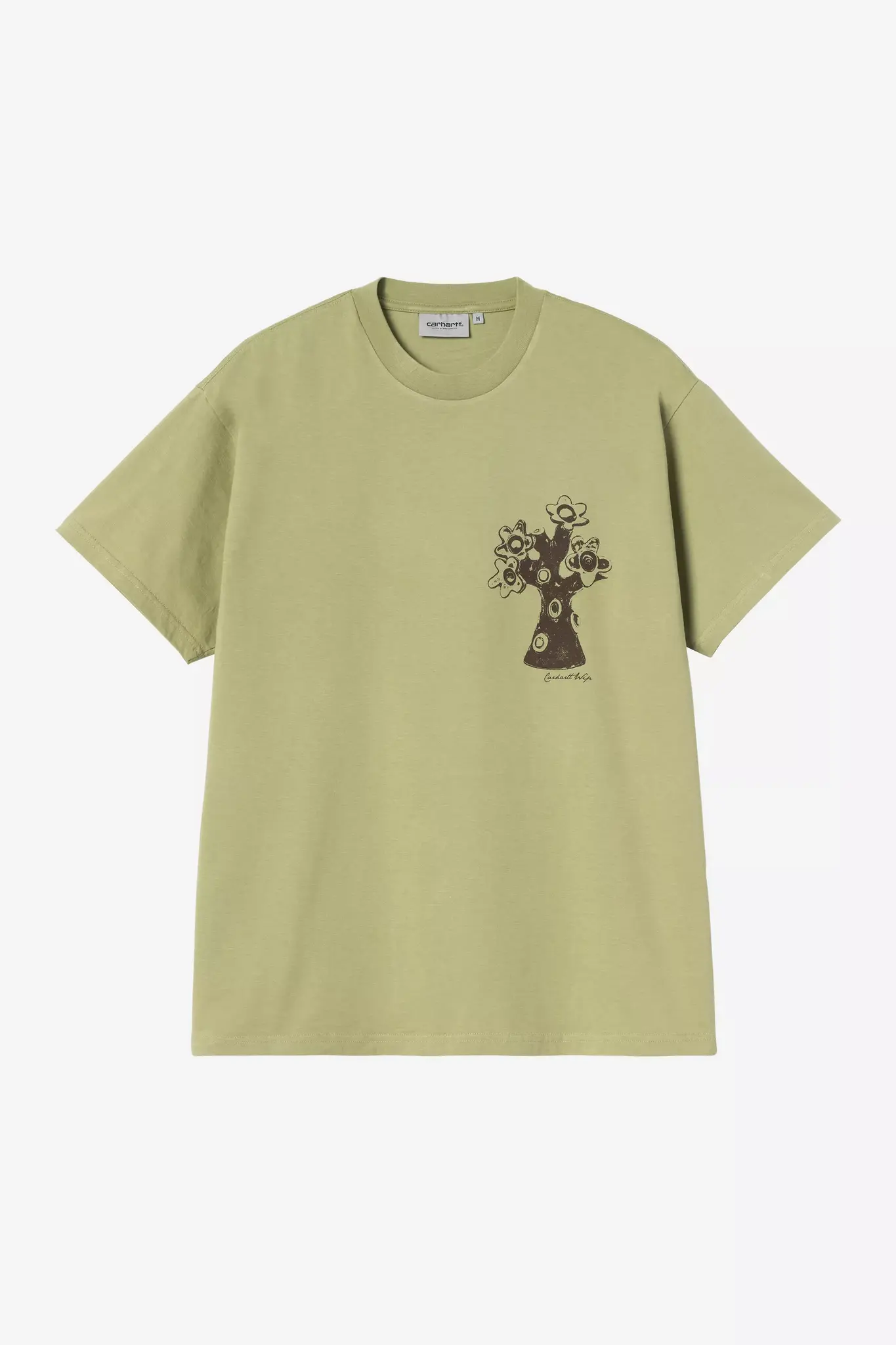 Carhartt WIP S/S Forma T-Shirt - Gentle Green Heavy Stone Wash