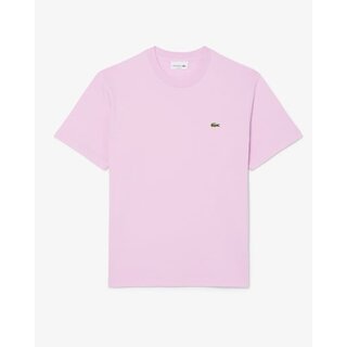 Lacoste T-shirt Coton Col Rond - Rose Z4H