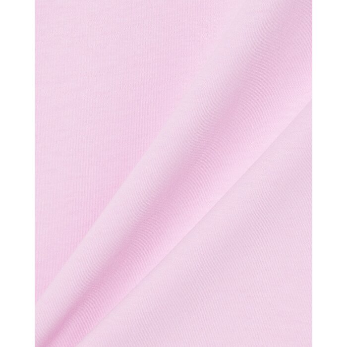 Lacoste T-shirt Coton Col Rond - Rose Z4H