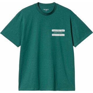 Carhartt WIP S/S Catalogue T-Shirt - Rainforest/White
