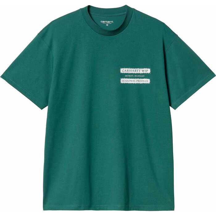 Carhartt WIP S/S Catalogue T-Shirt - Rainforest/White