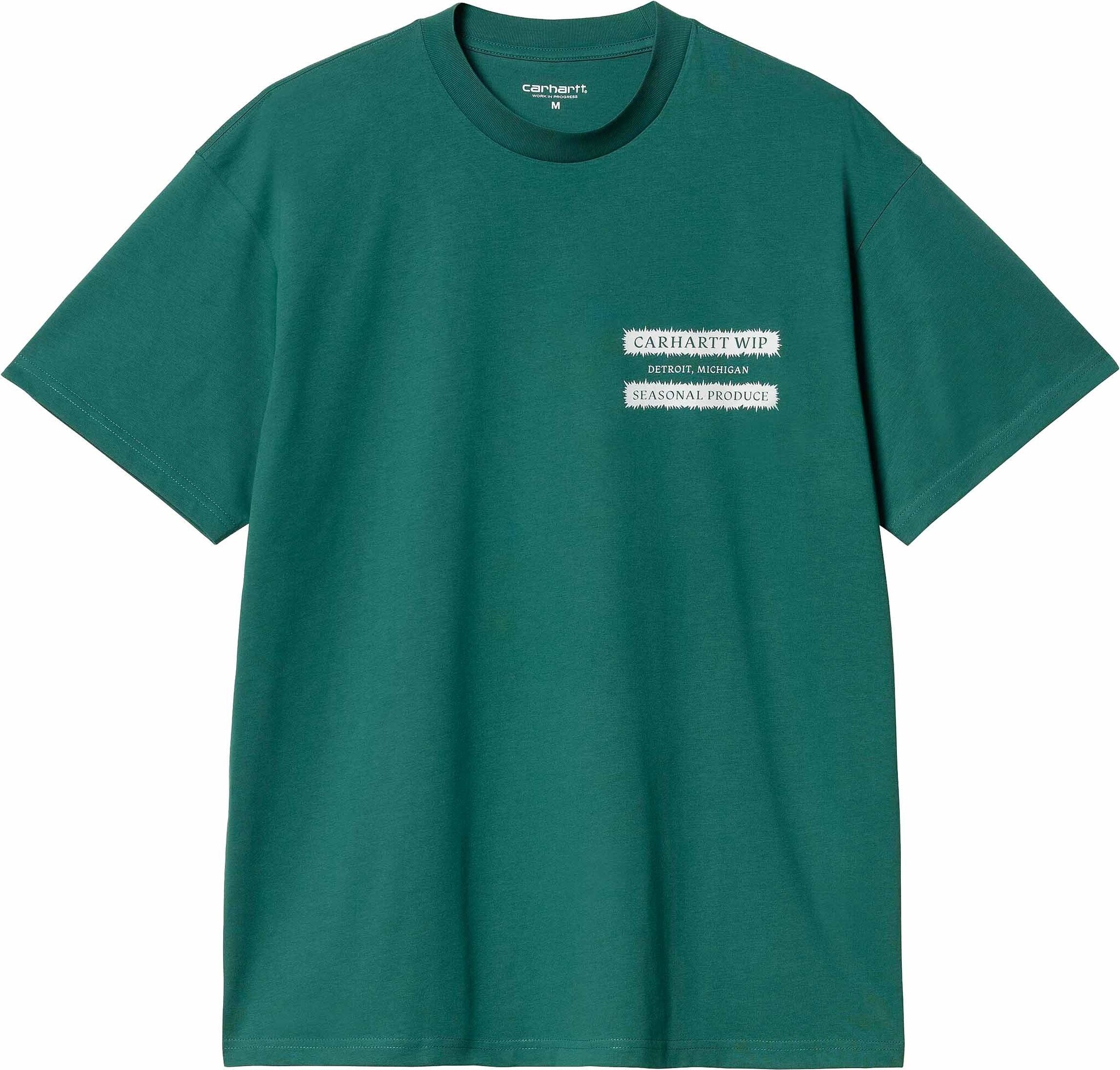 Carhartt WIP S/S Catalogue T-Shirt - Rainforest/White