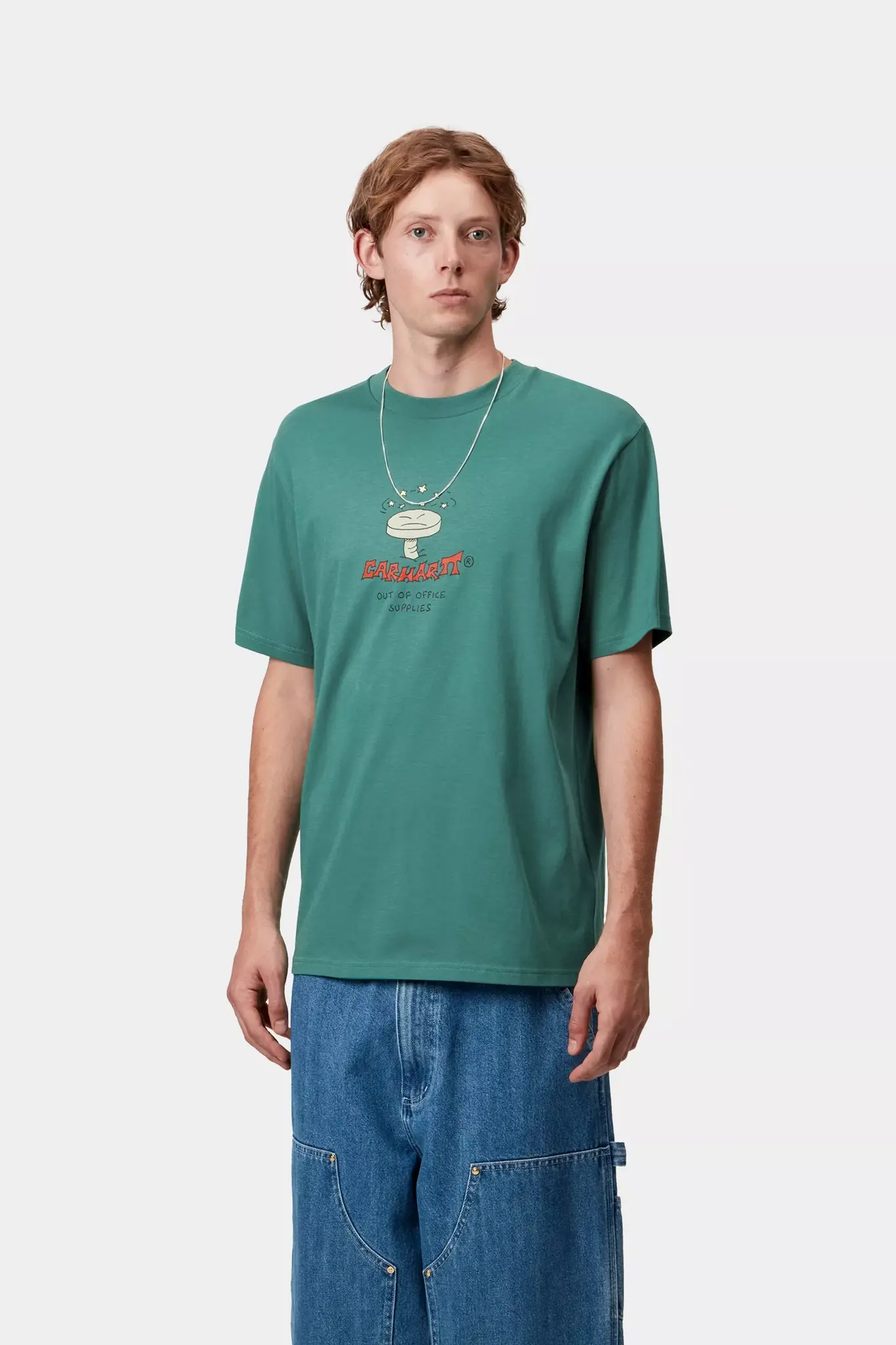 Carhartt WIP S/S Work Life Romance T-Shirt - Saguaro