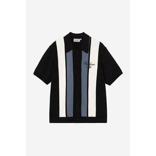 Carhartt WIP S/S Mello Knit Shirt - Mello Stripe/Black