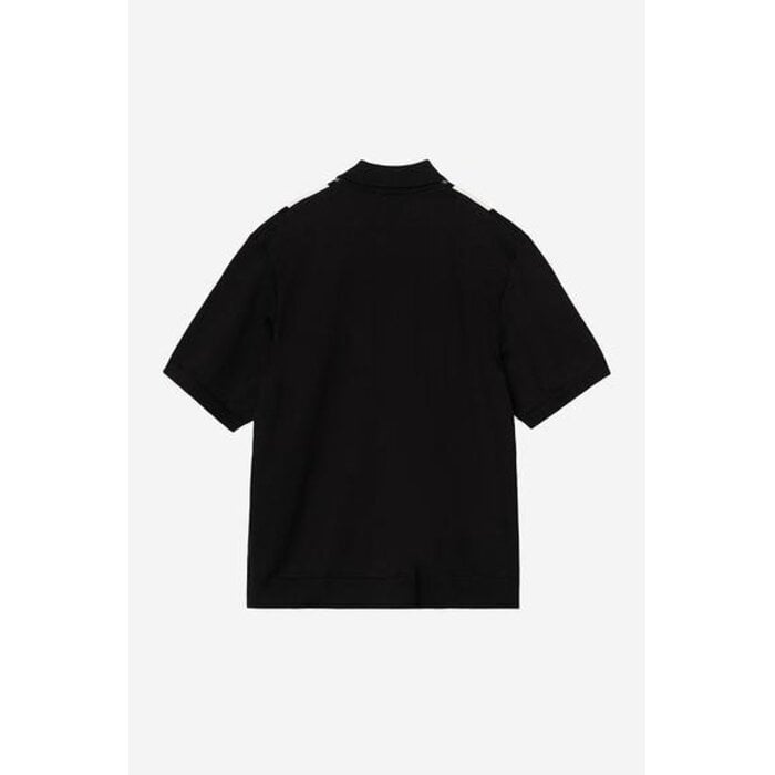 Carhartt WIP S/S Mello Knit Shirt - Mello Stripe/Black