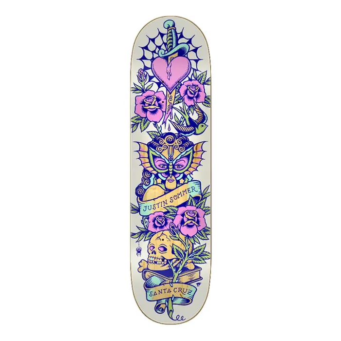 Santa Cruz Sommer Tattooed Pro Deck - 8.25