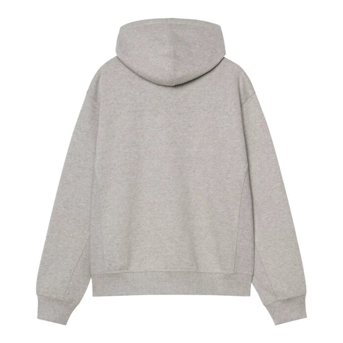 Carhartt WIP Hooded American Script Jacket - Grey Heather