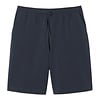Short Seersucker Coton - Noir/Gris Foncé